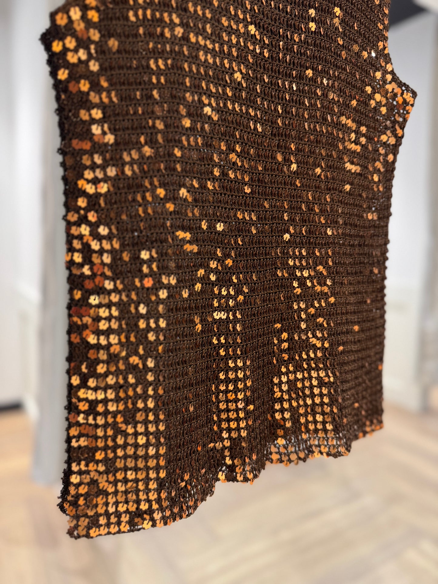 Débardeur à sequins S