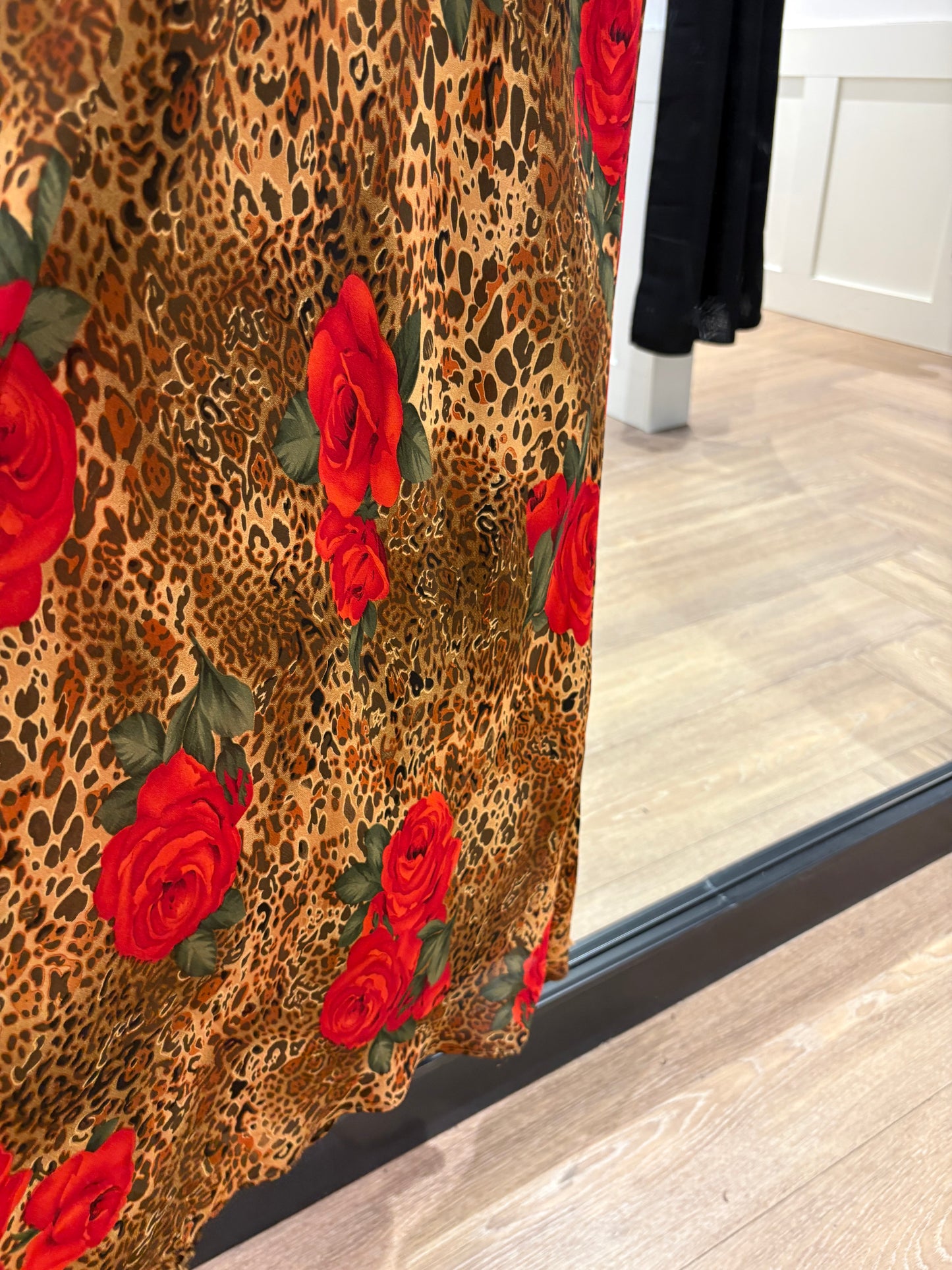 Robe longue vintage léopard M/L