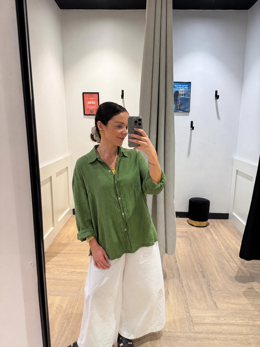 Chemise en lin Esprit XL