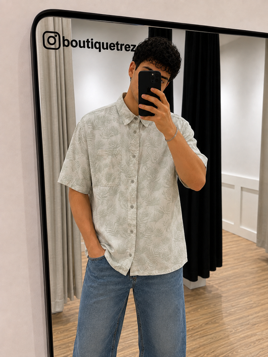 Chemise d’été Homme à motifs M