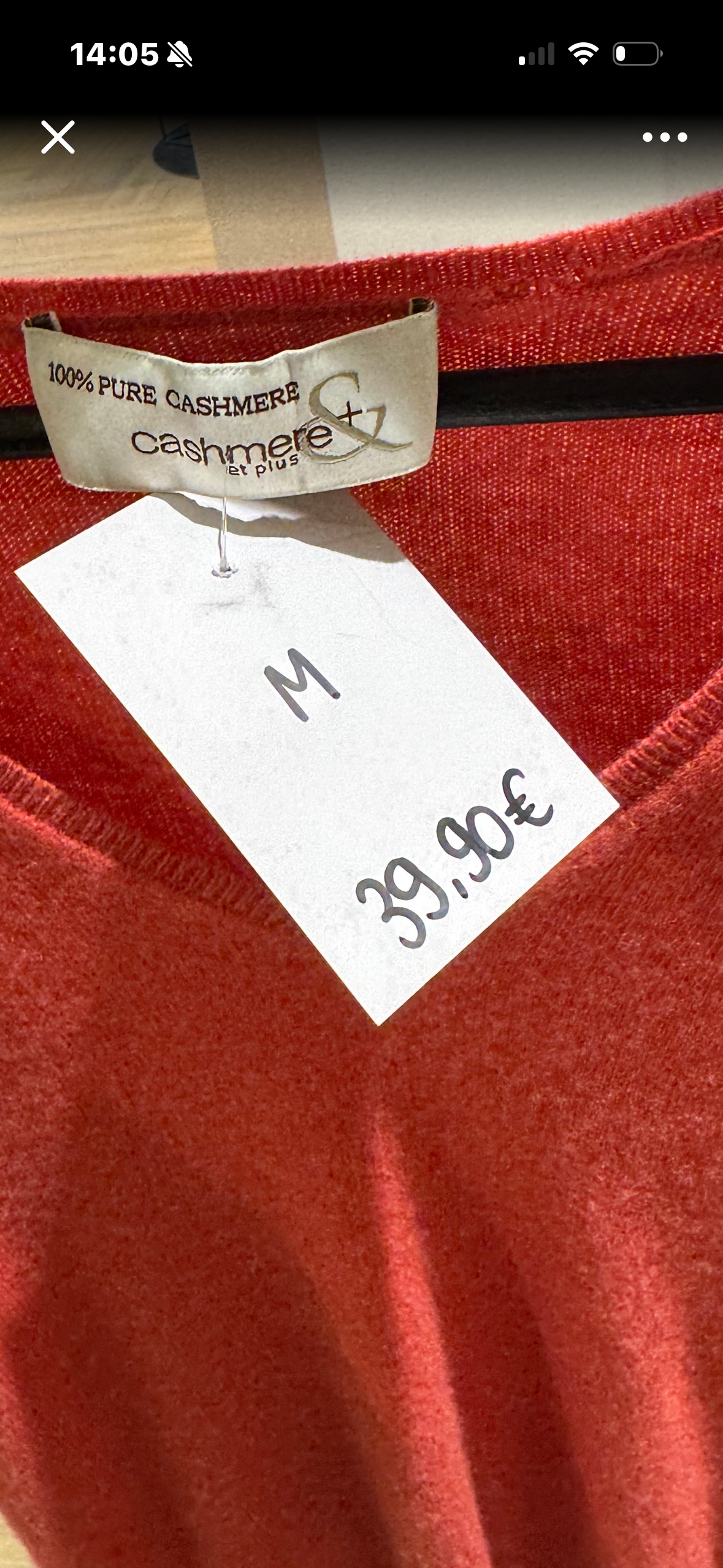 Pull en cachemire M
