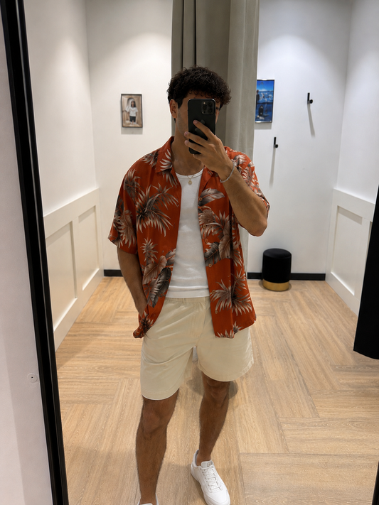 Chemise à motifs XL