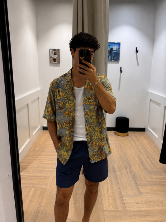 Chemise hawaïenne XL