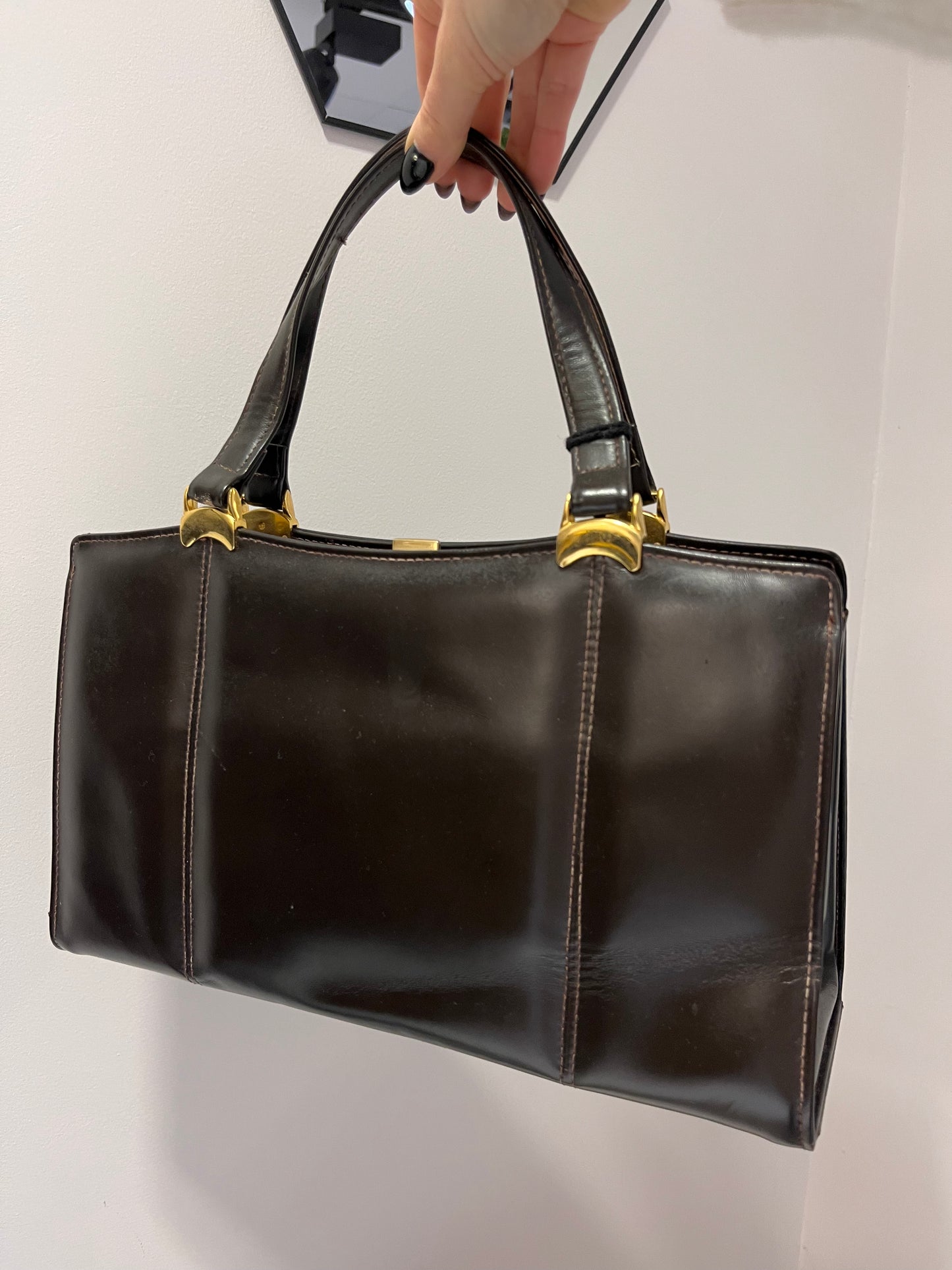 Sac vintage marron